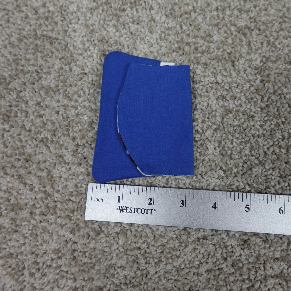 Handmade fabric pocket